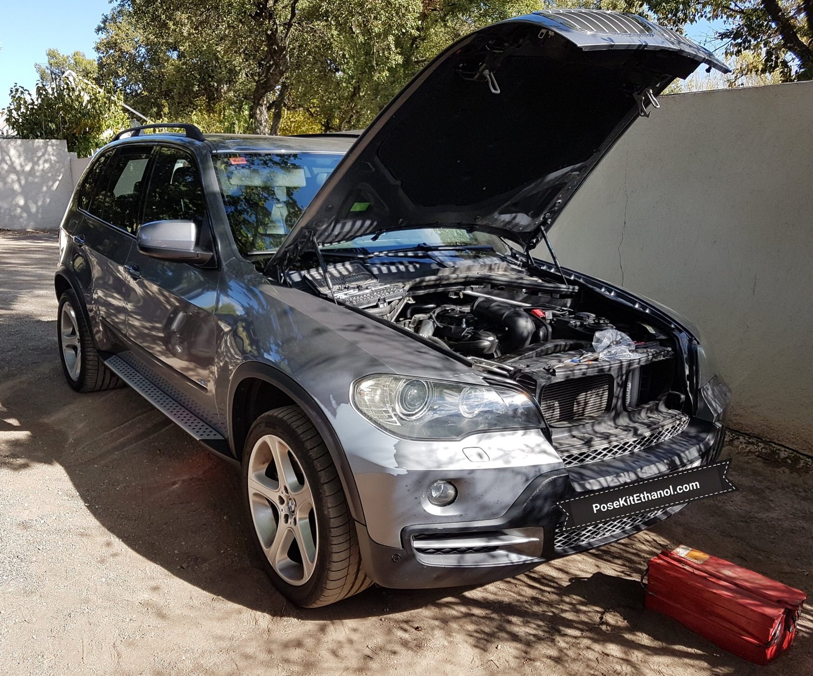 BMW équipée du kit éthanol E85